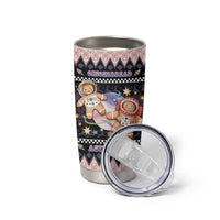 Astronaut Christmas Tumbler Cup Gingerbread In Space - Wonder Print Shop