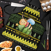 Bee Christmas Apron Cute Bumblebee - Wonder Print Shop