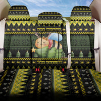 Bee Christmas Back Car Seat Cover Cute Bumblebee - Wonder Print Shop