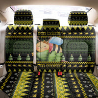 Bee Christmas Back Car Seat Cover Cute Bumblebee - Wonder Print Shop