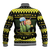 Bee Christmas Baseball Jacket Cute Bumblebee - Wonder Print Shop