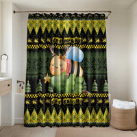 Bee Christmas Bathroom Set Cute Bumblebee - Wonder Print Shop