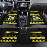 Bee Christmas Car Mats Cute Bumblebee - Wonder Print Shop