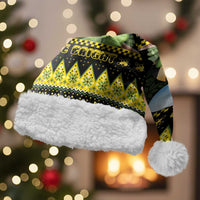 Bee Christmas Santa Hat Cute Bumblebee - Wonder Print Shop
