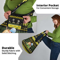 Bee Christmas Grocery Bag Cute Bumblebee - Wonder Print Shop