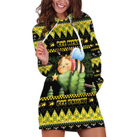 Bee Christmas Hoodie Dress Cute Bumblebee - Wonder Print Shop
