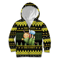 Bee Christmas Kid Hoodie Cute Bumblebee - Wonder Print Shop