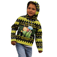 Bee Christmas Kid Hoodie Cute Bumblebee - Wonder Print Shop