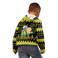 Bee Christmas Kid Hoodie Cute Bumblebee - Wonder Print Shop