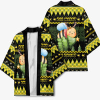 Bee Christmas Kimono Cute Bumblebee - Wonder Print Shop