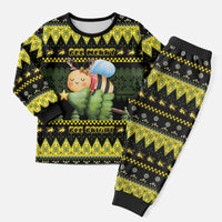 Bee Christmas Pajama Set Cute Bumblebee - Wonder Print Shop