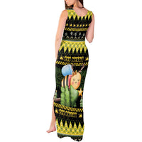 Bee Christmas Tank Maxi Dress Cute Bumblebee - Wonder Print Shop