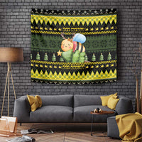 Bee Christmas Tapestry Cute Bumblebee - Wonder Print Shop