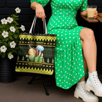 Bee Christmas Tote Bag Cute Bumblebee - Wonder Print Shop