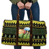 Bee Christmas Travel Bag Cute Bumblebee - Wonder Print Shop
