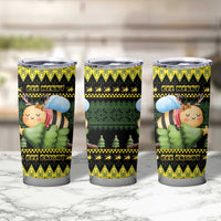 Bee Christmas Tumbler Cup Cute Bumblebee - Wonder Print Shop