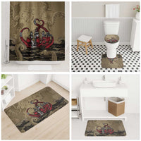 Danish Empire Bathroom Set Denmark Norway Union And Kraken - Wonder Print Shop