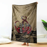 Danish Empire Blanket Denmark Norway Union And Kraken - Wonder Print Shop