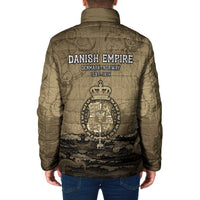 Danish Empire Padded Jacket Denmark Norway Union And Kraken - Wonder Print Shop