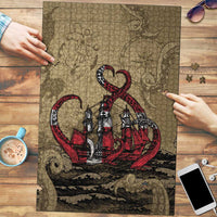 Danish Empire Puzzle Denmark Norway Union And Kraken - Wonder Print Shop