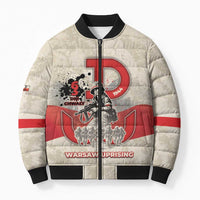 Polish Warsaw Uprising Bomber Puffer Jacket 63 Days Of Glory
