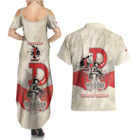 Polish Warsaw Uprising Couples Matching Summer Maxi Dress and Hawaiian Shirt 63 Days Of Glory