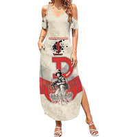 Polish Warsaw Uprising Family Matching Summer Maxi Dress and Hawaiian Shirt 63 Days Of Glory