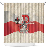 Polish Warsaw Uprising Shower Curtain 63 Days Of Glory