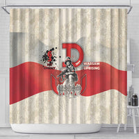 Polish Warsaw Uprising Shower Curtain 63 Days Of Glory
