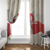 Polish Warsaw Uprising Window Curtain 63 Days Of Glory