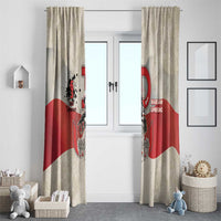 Polish Warsaw Uprising Window Curtain 63 Days Of Glory