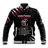 Personalized Poland Home Army Baseball Jacket Armia Krajowa 1942 To 1945