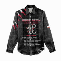 Personalized Poland Home Army Women Casual Shirt Armia Krajowa 1942 To 1945