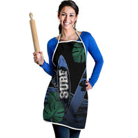 Surfing Apron Retro Waves Dot Halftone