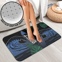 Surfing Bathroom Set Retro Waves Dot Halftone