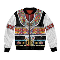 Vintage Rock Star Costume Bomber Jacket Rhinestone Inspired Glam Rock Stage Outfit