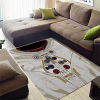 Personalized Astronaut Area Rug Space Explorer - Wonder Print Shop