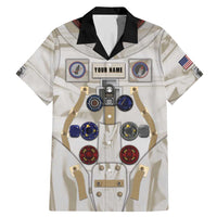 Personalized Astronaut Family Matching Mermaid Dress and Hawaiian Shirt Space Explorer - Wonder Print Shop