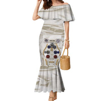 Personalized Astronaut Family Matching Mermaid Dress and Hawaiian Shirt Space Explorer - Wonder Print Shop