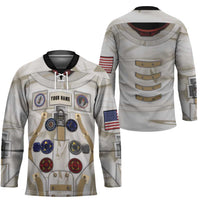 Personalized Astronaut Hockey Jersey Space Explorer - Wonder Print Shop