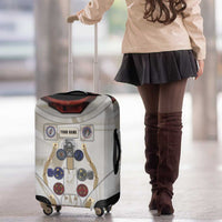 Personalized Astronaut Luggage Cover Space Explorer - Wonder Print Shop