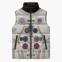 Personalized Astronaut Sleeveless Puffer Jacket Space Explorer - Wonder Print Shop