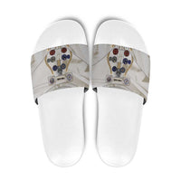 Personalized Astronaut Slide Sandals Space Explorer - Wonder Print Shop