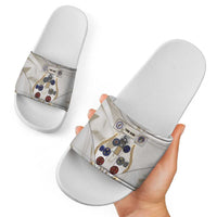 Personalized Astronaut Slide Sandals Space Explorer - Wonder Print Shop