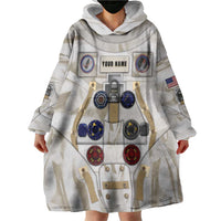 Personalized Astronaut Wearable Blanket Hoodie Space Explorer - Wonder Print Shop