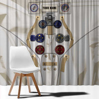 Personalized Astronaut Window Curtain Space Explorer - Wonder Print Shop