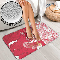 Poland Bathroom Set Two White Eagles Fighting - Wonder Print Shop