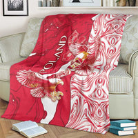 Poland Blanket Two White Eagles Fighting - Wonder Print Shop