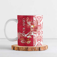 Personalized Poland Ceramic Mug Two White Eagles Fighting - Wonder Print Shop