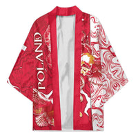 Personalized Poland Kimono Two White Eagles Fighting - Wonder Print Shop